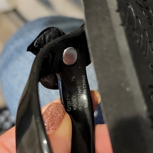 Coach Kasey Poppy Inspired Flip Flops Size 7B New Without Tags - Picture 6 of 6